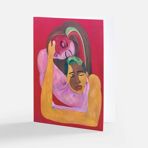 Embrace Greeting Card