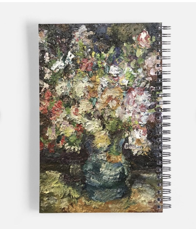 Abstract Flower Bouquet Notebook