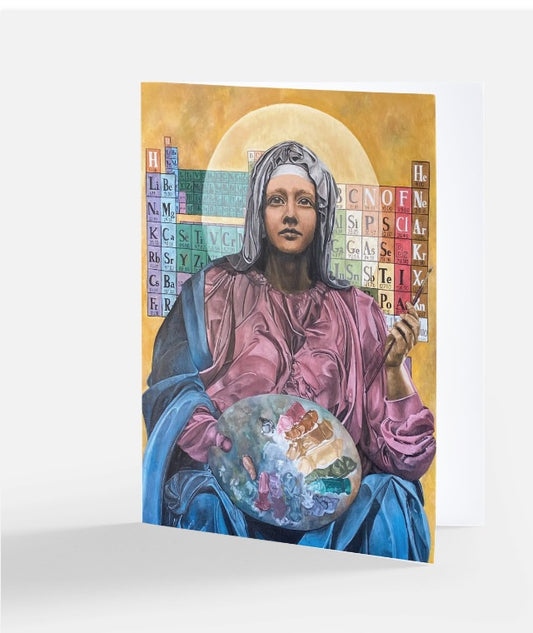 Our Lady of Creative Elements Greeting Card